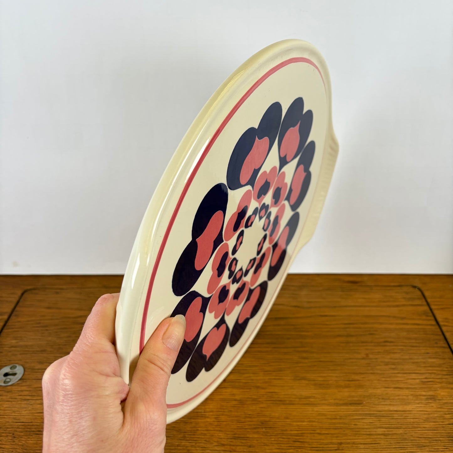 Vintage taartschaal hartjes