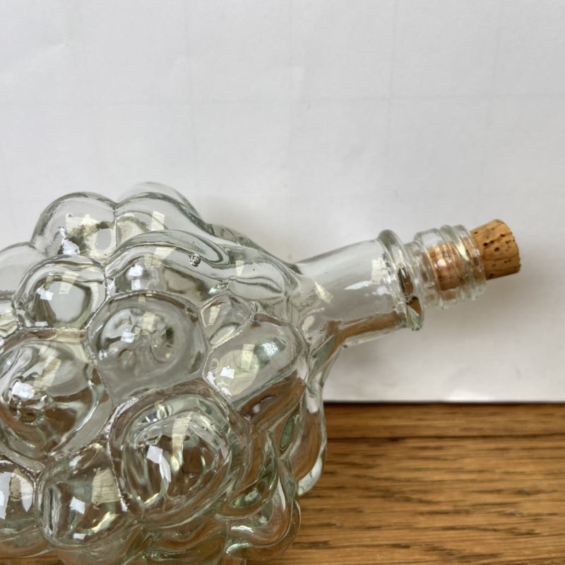 Vintage glazen druiventros karaf