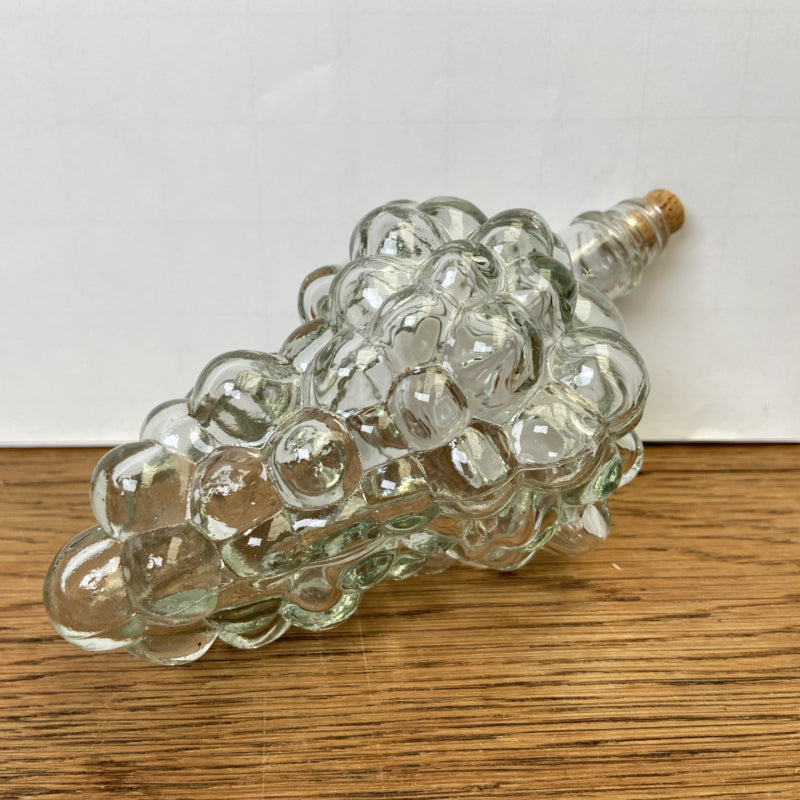Vintage glazen druiventros karaf