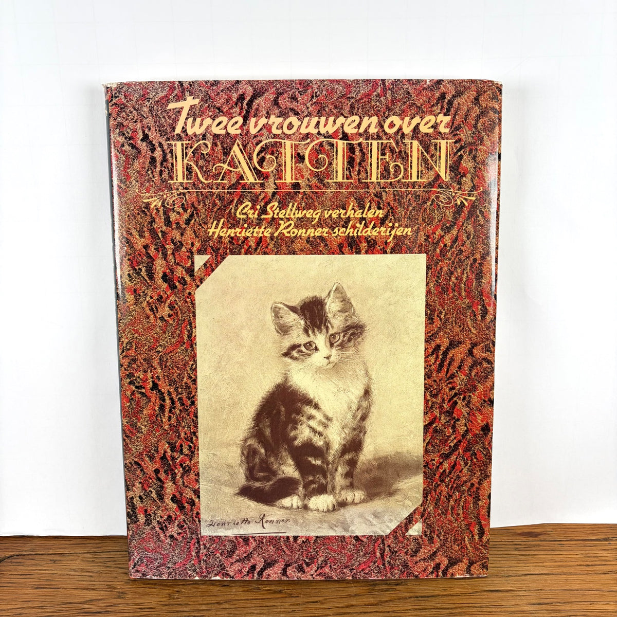 Vintage boek Twee vrouwen over Katten Stellweg & Ronner