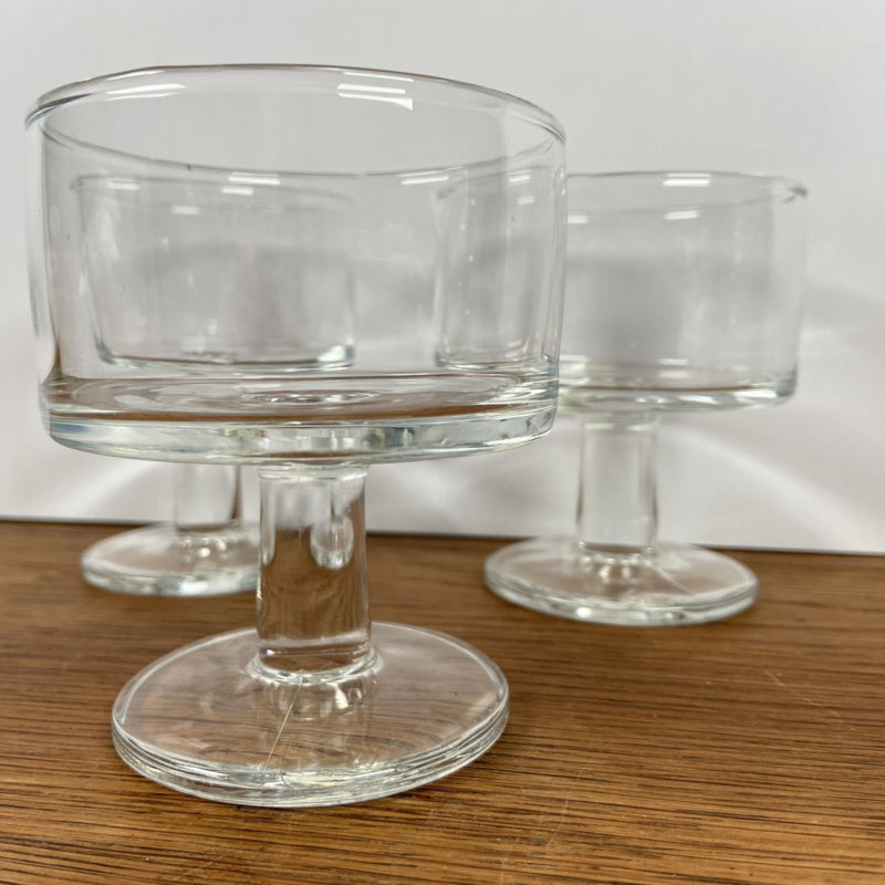 Vintage dessert glazen