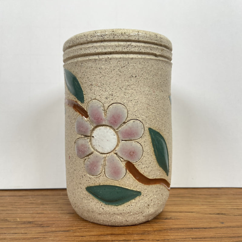 Vintage bloemen vaasje