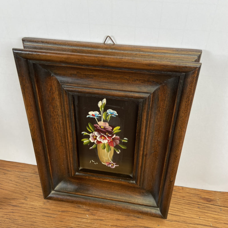Vintage schilderij bloem