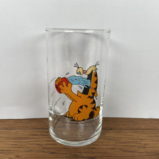 Vintage Garfield glas