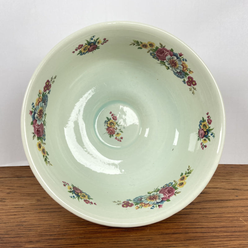 Vintage bloempot op voet