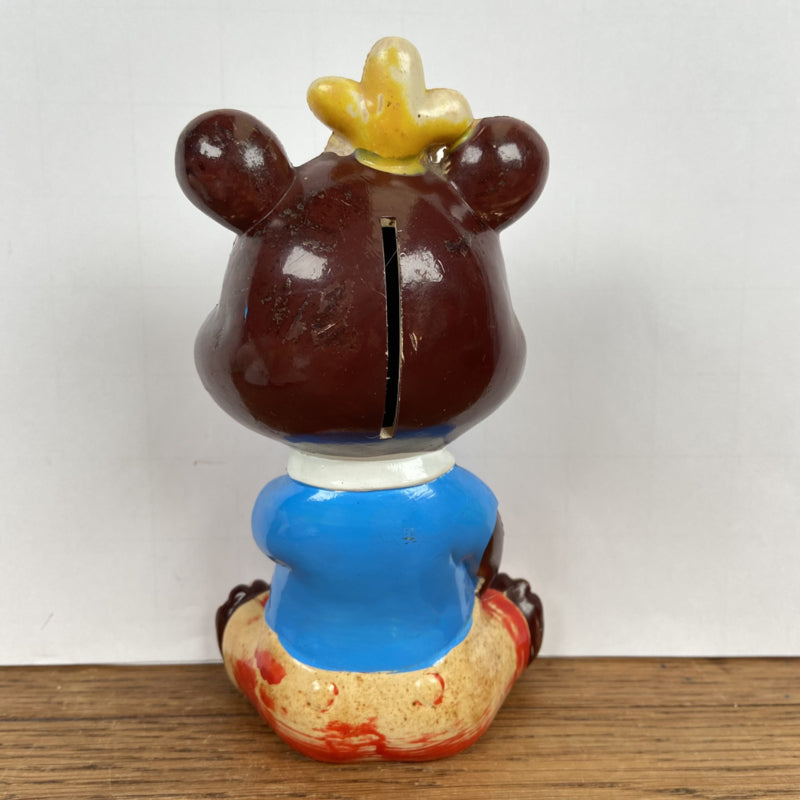Vintage spaarpot beertje