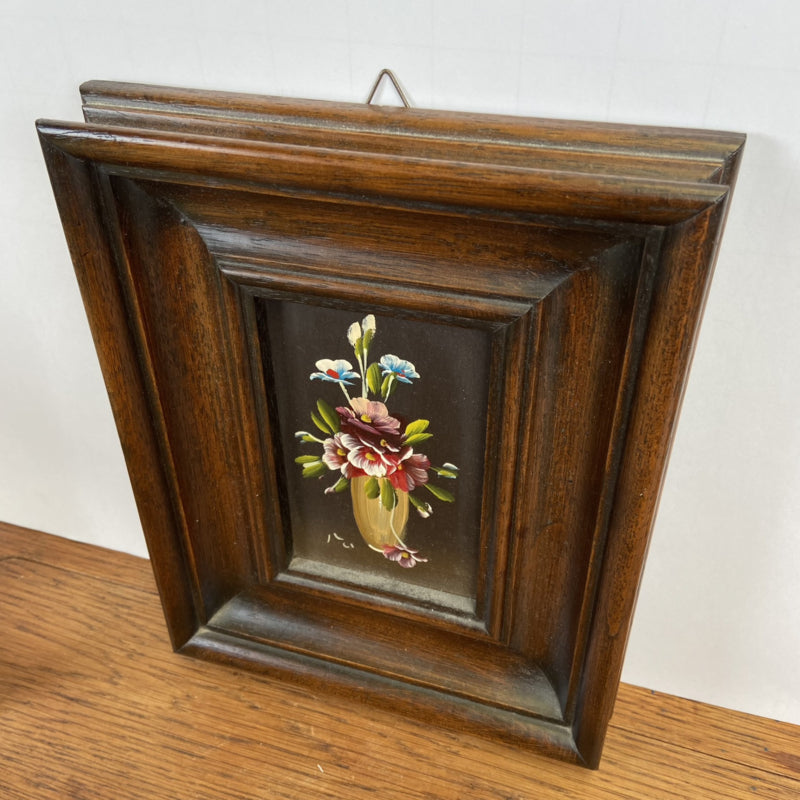 Vintage schilderij bloem