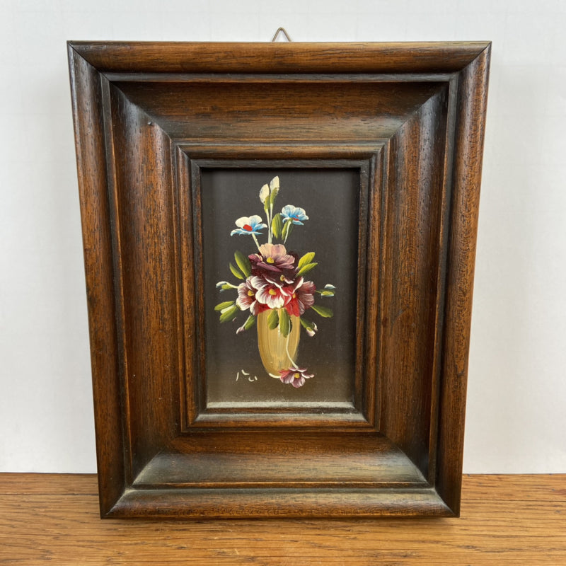 Vintage schilderij bloem
