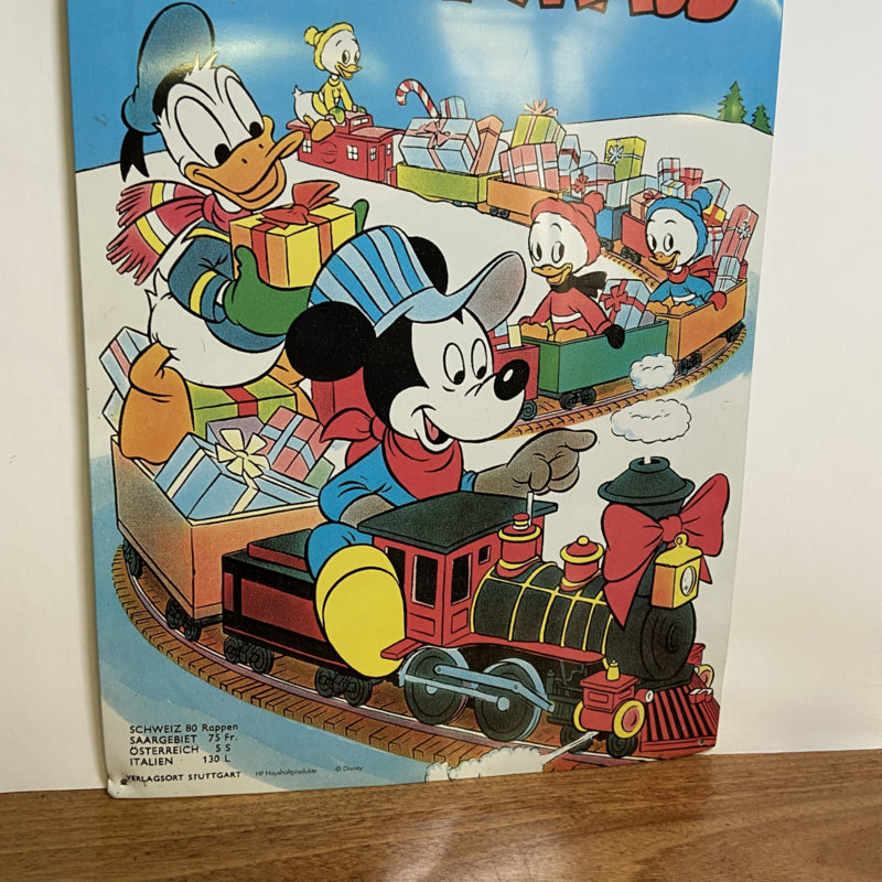 Metalen Disney bord