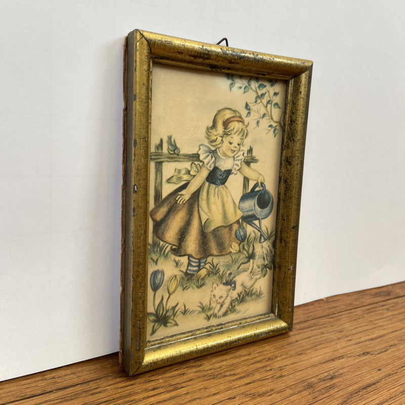 Klein vintage schilderijtje