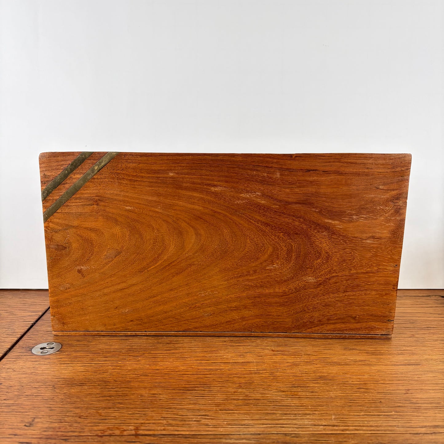 Vintage houten brievenstandaard