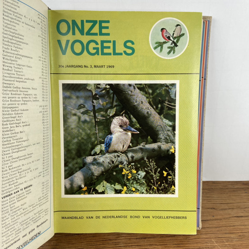 Maandblad onze vogels 1969
