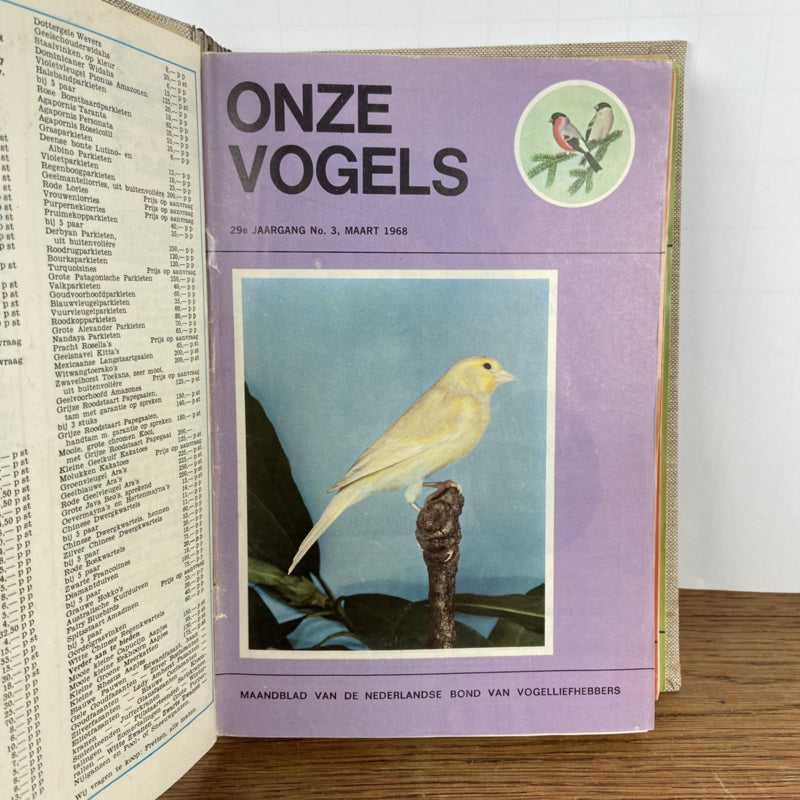 Onze vogels maandblad 1968