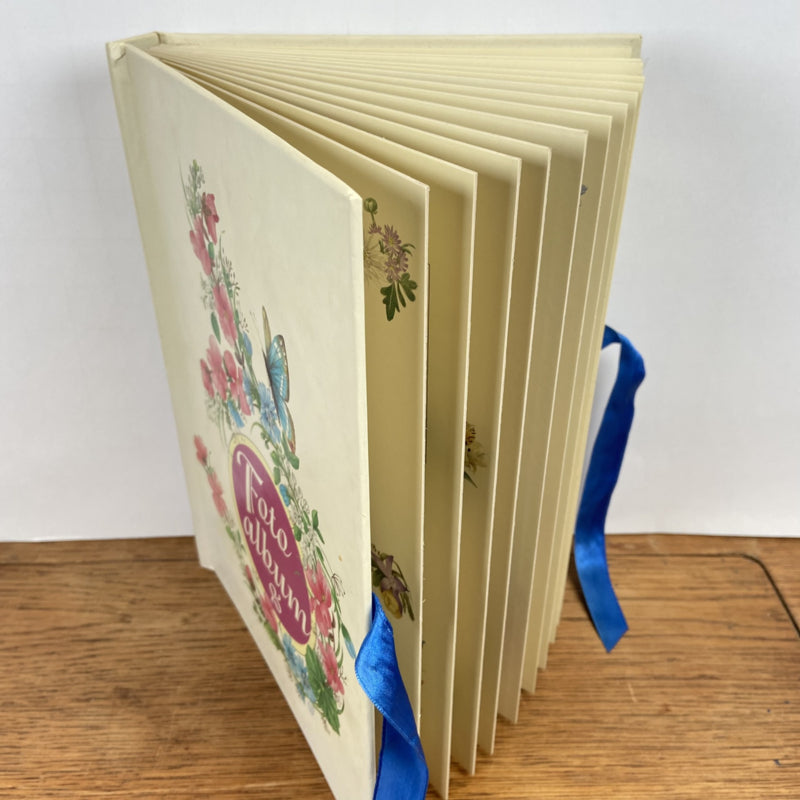 Fotoalbum met striklint