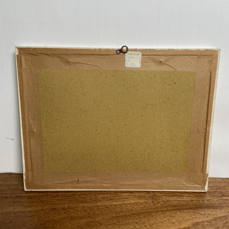 Prent met biddende kindjes