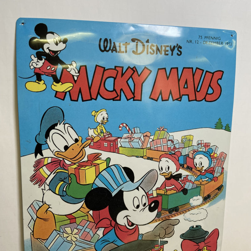Metalen Disney bord