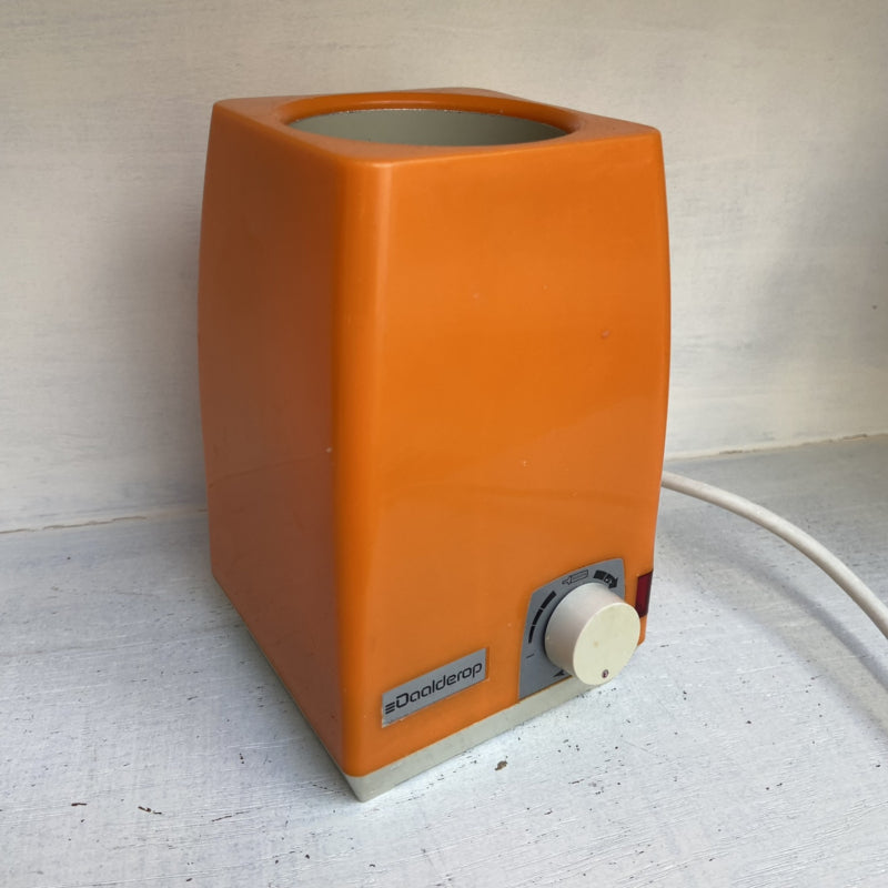 Oranje flessenwarmer