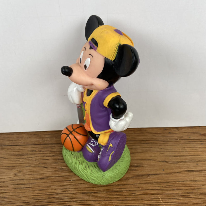 Vintage spaarpot Mickey Mouse sport