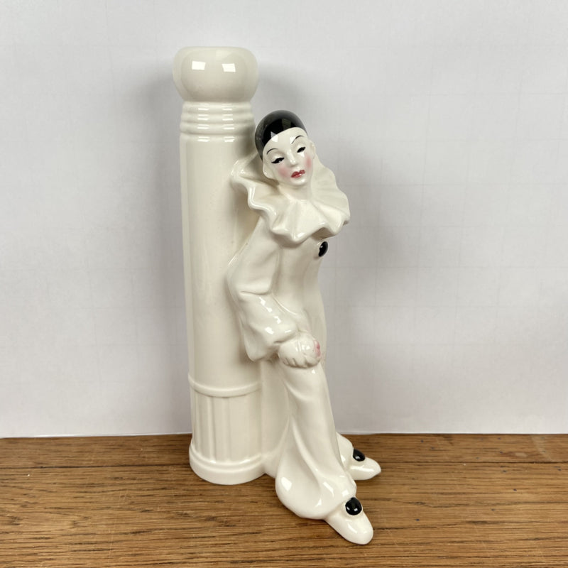 Vintage kaarsenstandaard Pierrot