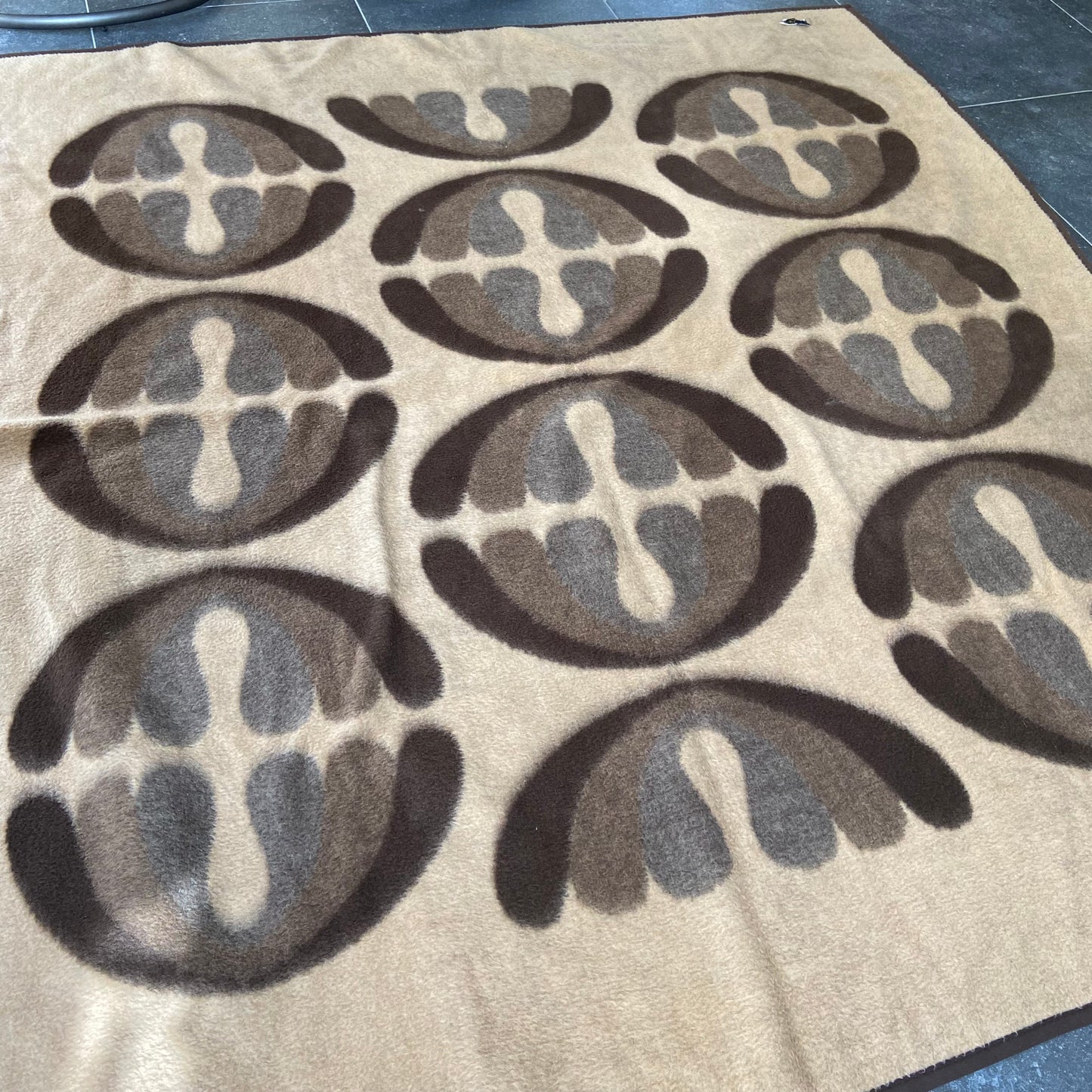 Vintage deken dralon