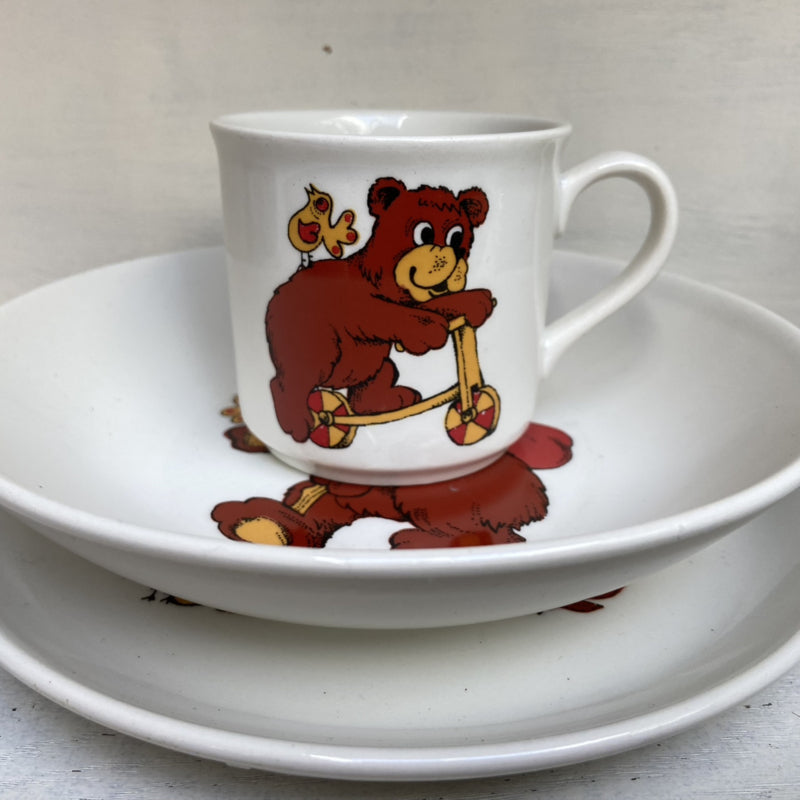 Vintage kinderserviesje