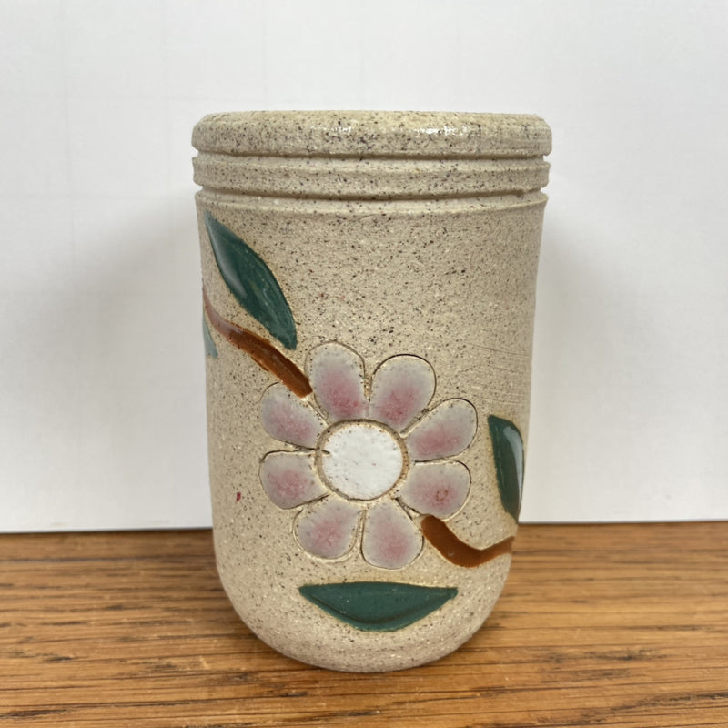 Vintage bloemen vaasje