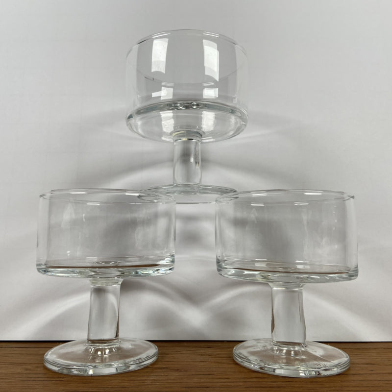 Vintage dessert glazen