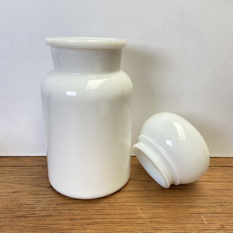 Vintage witte apothekerspot