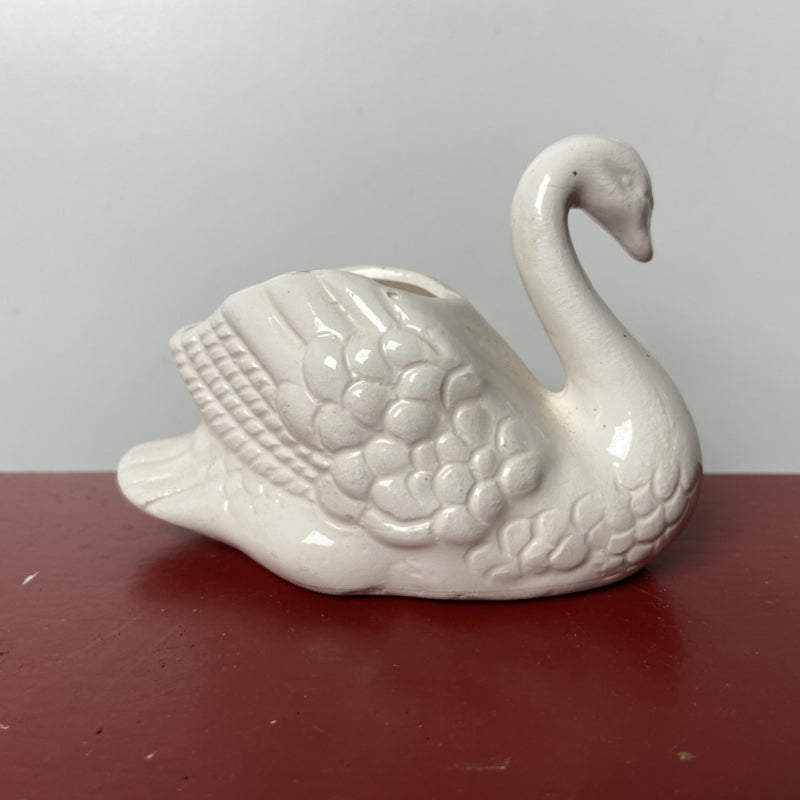 Mini bloempot zwaan