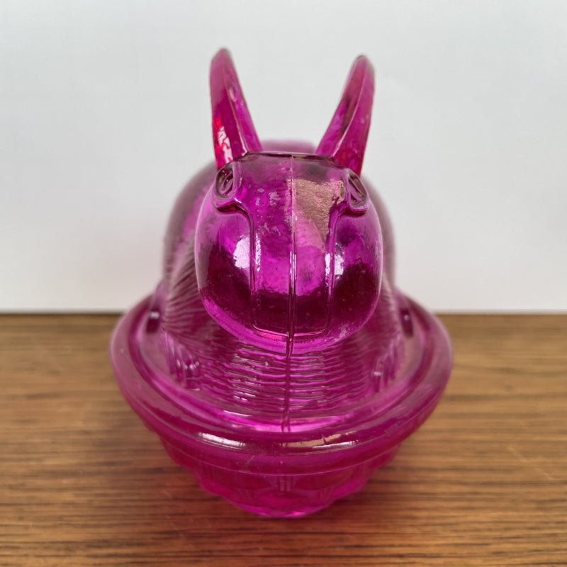 Roze bonbonniere konijn