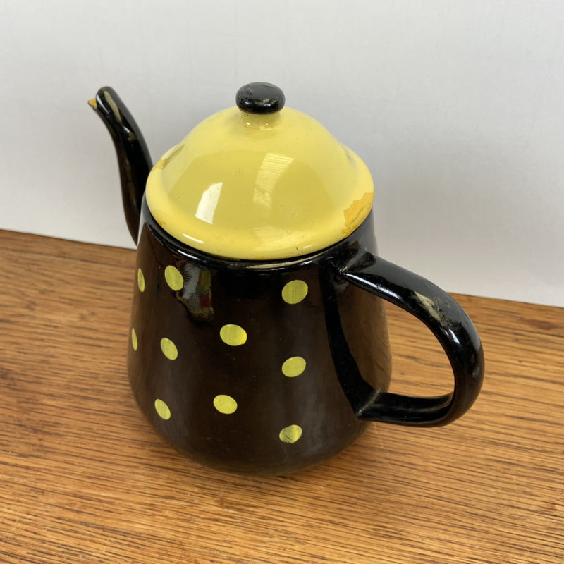 Vintage emaille theepot