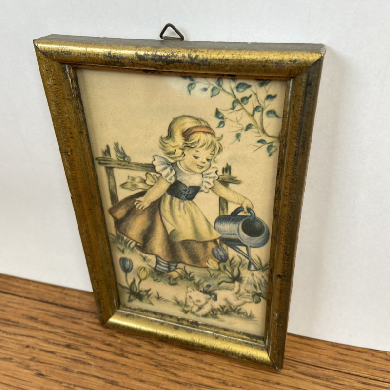 Klein vintage schilderijtje