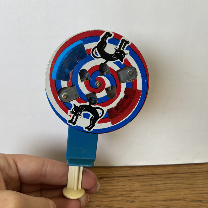 Jaren 50 blikken spinner met katten