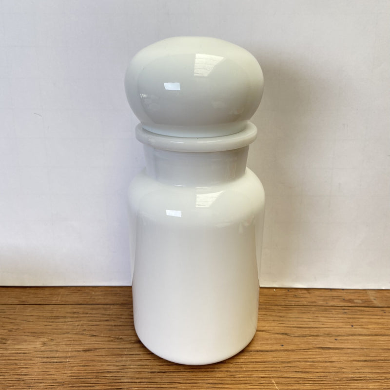 Vintage witte apothekerspot