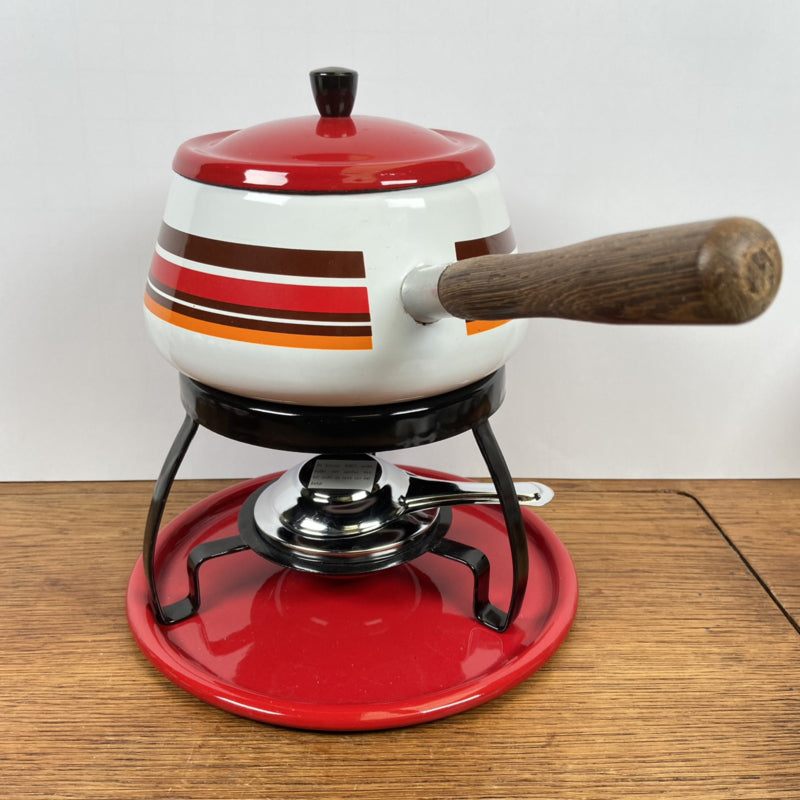 Vintage fondue pan