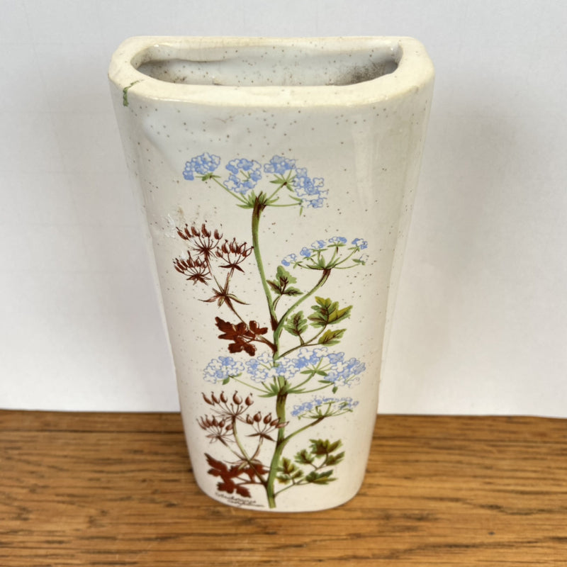 Vintage radiatorbakje wilde bloemen