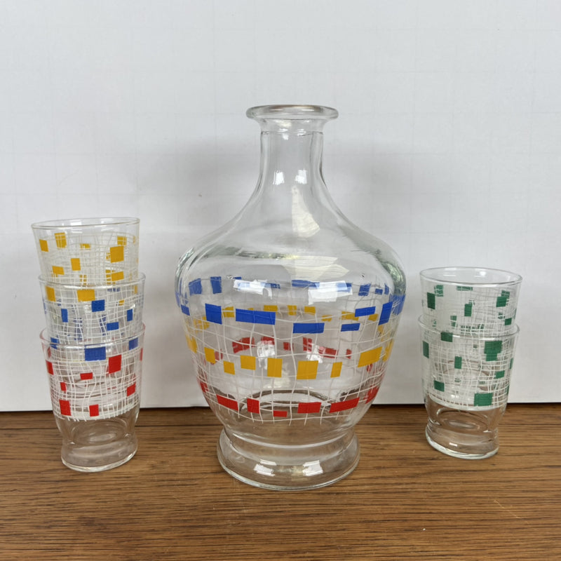 Vintage borrelset
