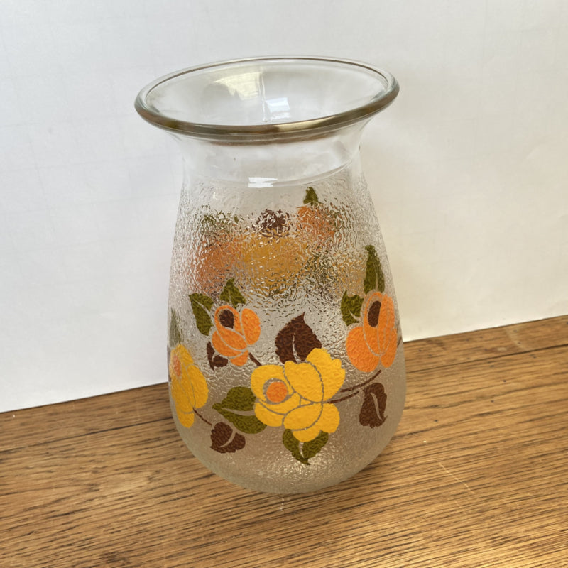 Vintage vaas met bloemen