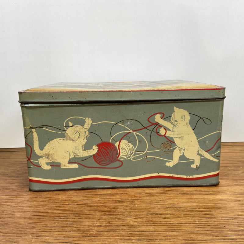 Vintage blik katten blik