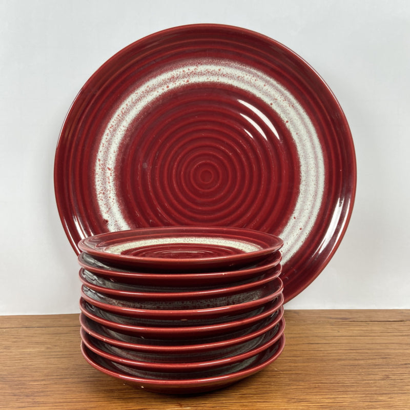 Bordeaux rood gebakstel