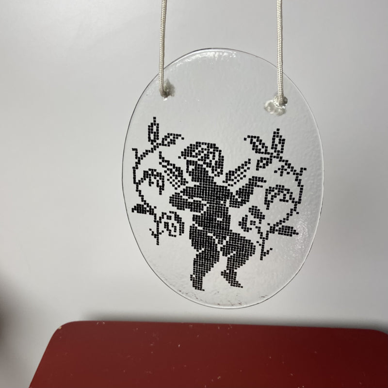 Vintage raamhanger engel