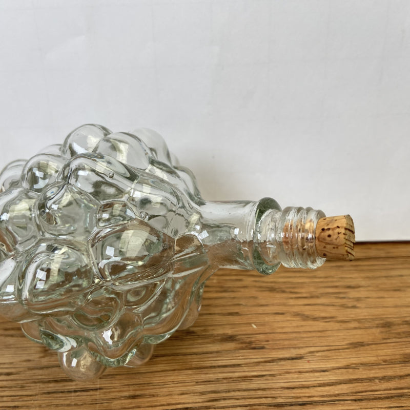 Vintage glazen druiventros karaf