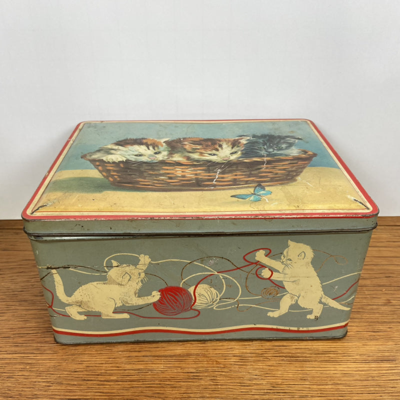 Vintage blik katten blik