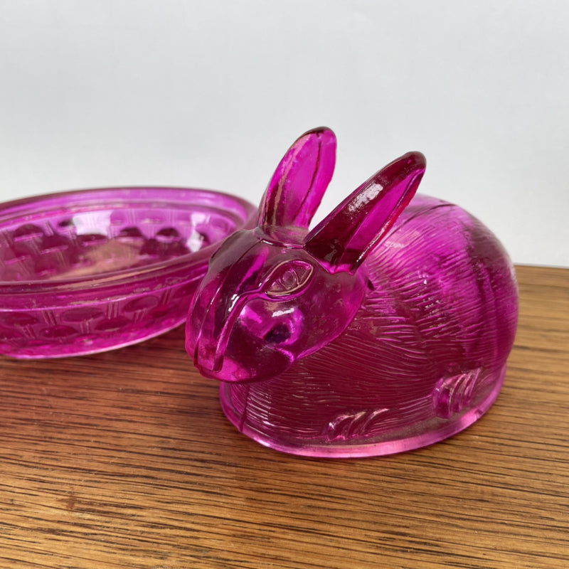 Roze bonbonniere konijn
