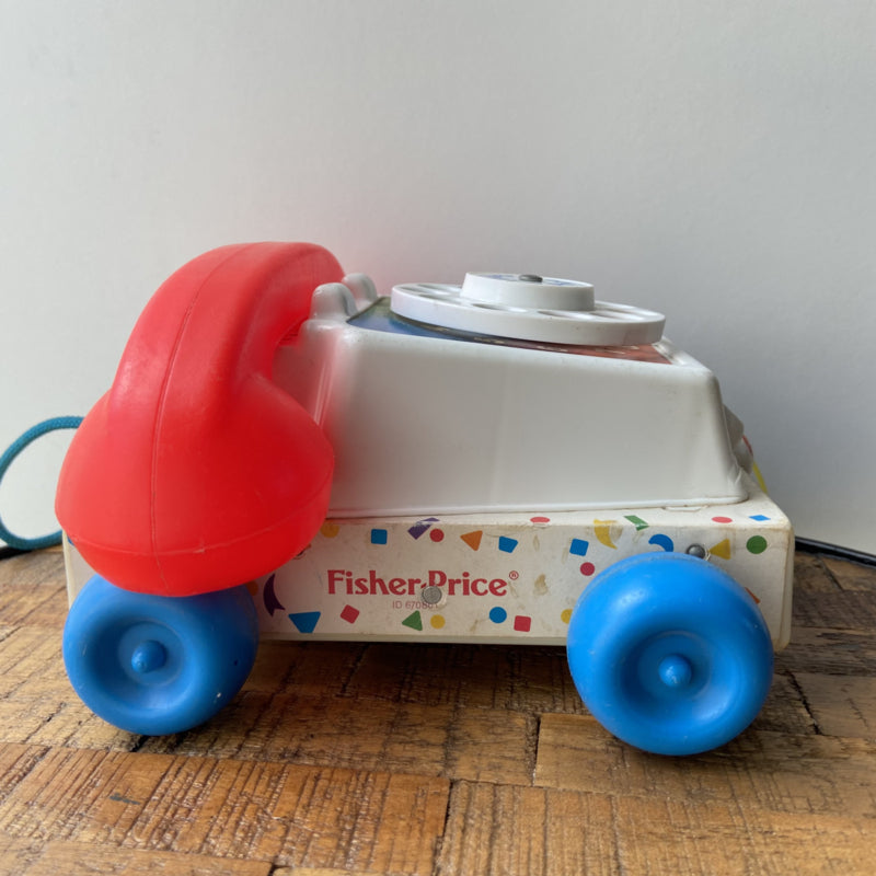 Vintage Fisher Price telefoon