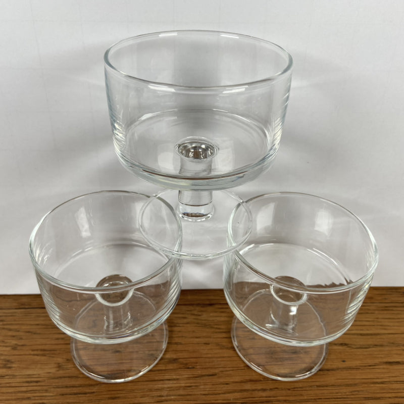 Vintage dessert glazen