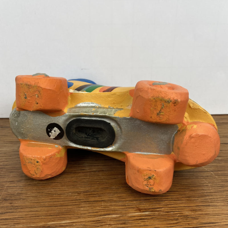 Vintage spaarpot Roller Skate