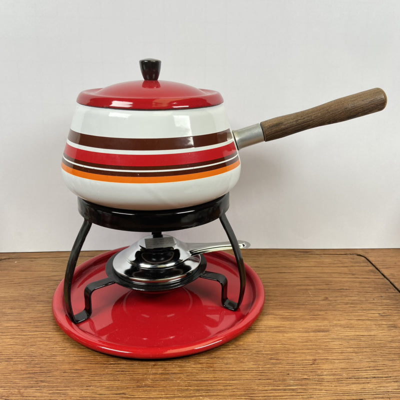 Vintage fondue pan