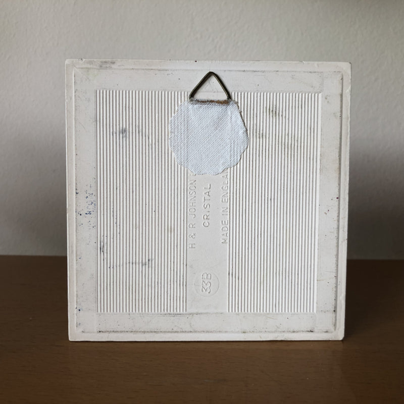 Vintage tegeltje bokspringen