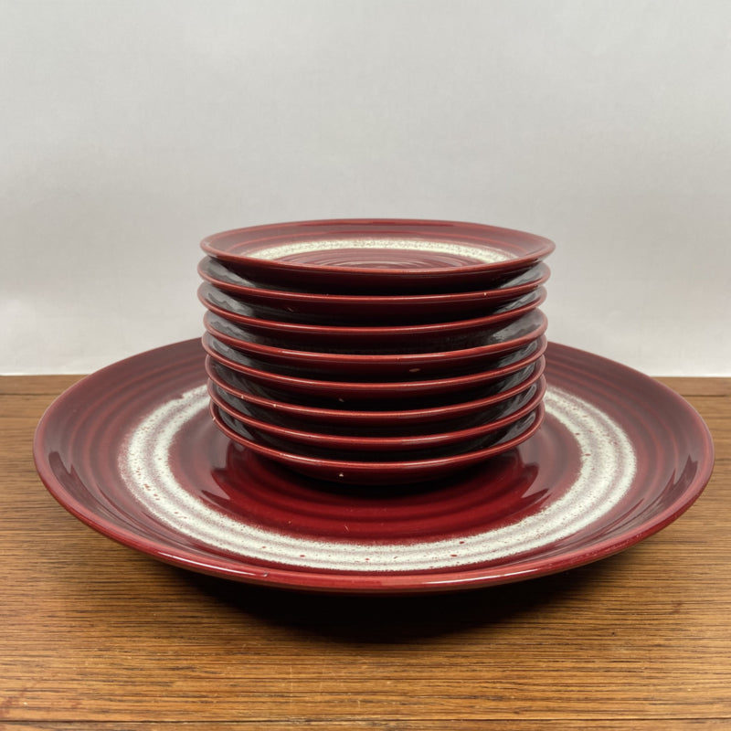 Bordeaux rood gebakstel